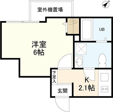 北参道駅 徒歩3分 5階の物件間取画像